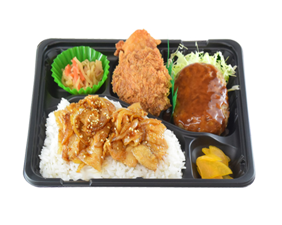 焼肉ガッつり弁当 　730円（税込み788.4円）